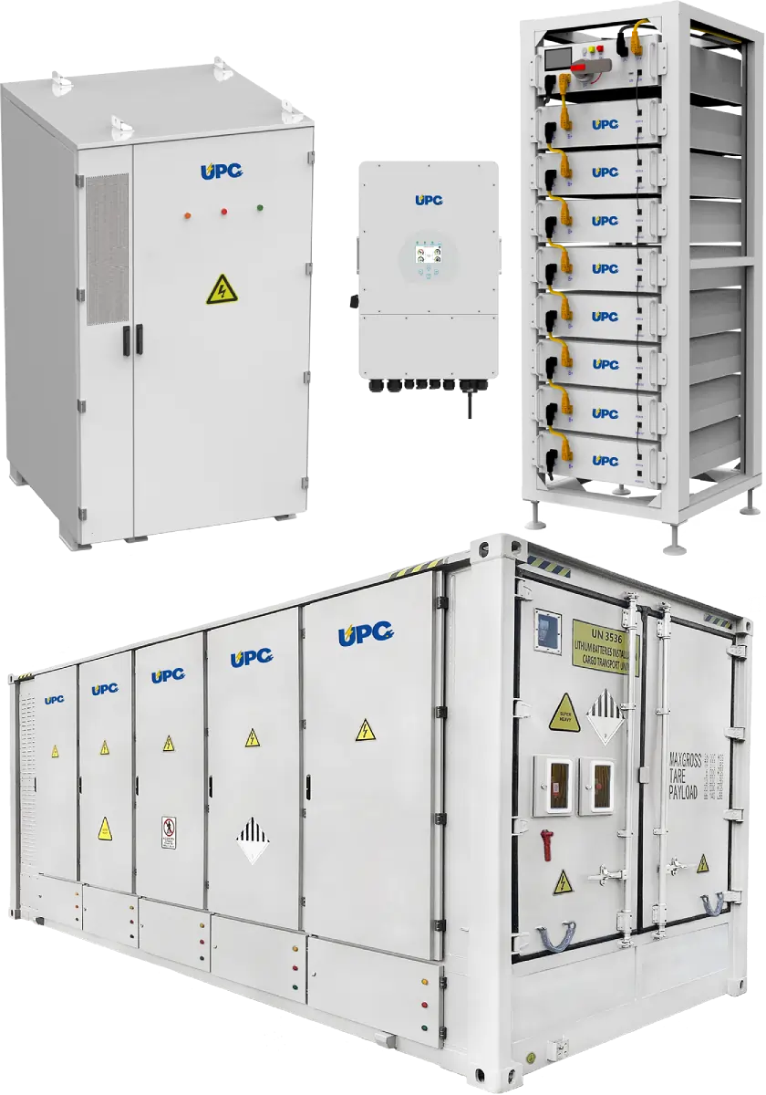 Collage Of Commercial Energy Storage Systems