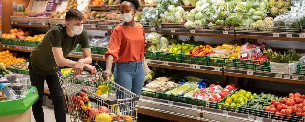 Inside Of Grocery Store