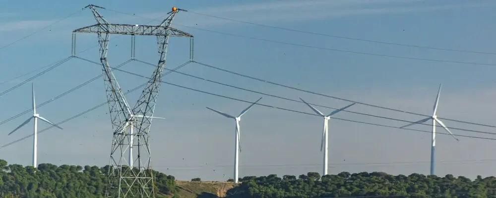 Hydro Tower And Wind Turbines